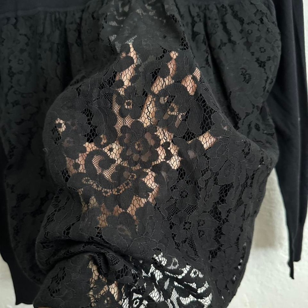 Juicy Couture Black Lace Cardigan - Picture 7 of 7